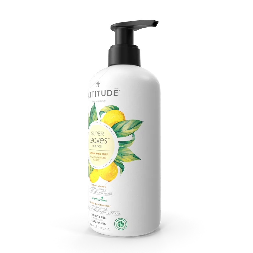 Savon pour les mains Attitude Super Leaves