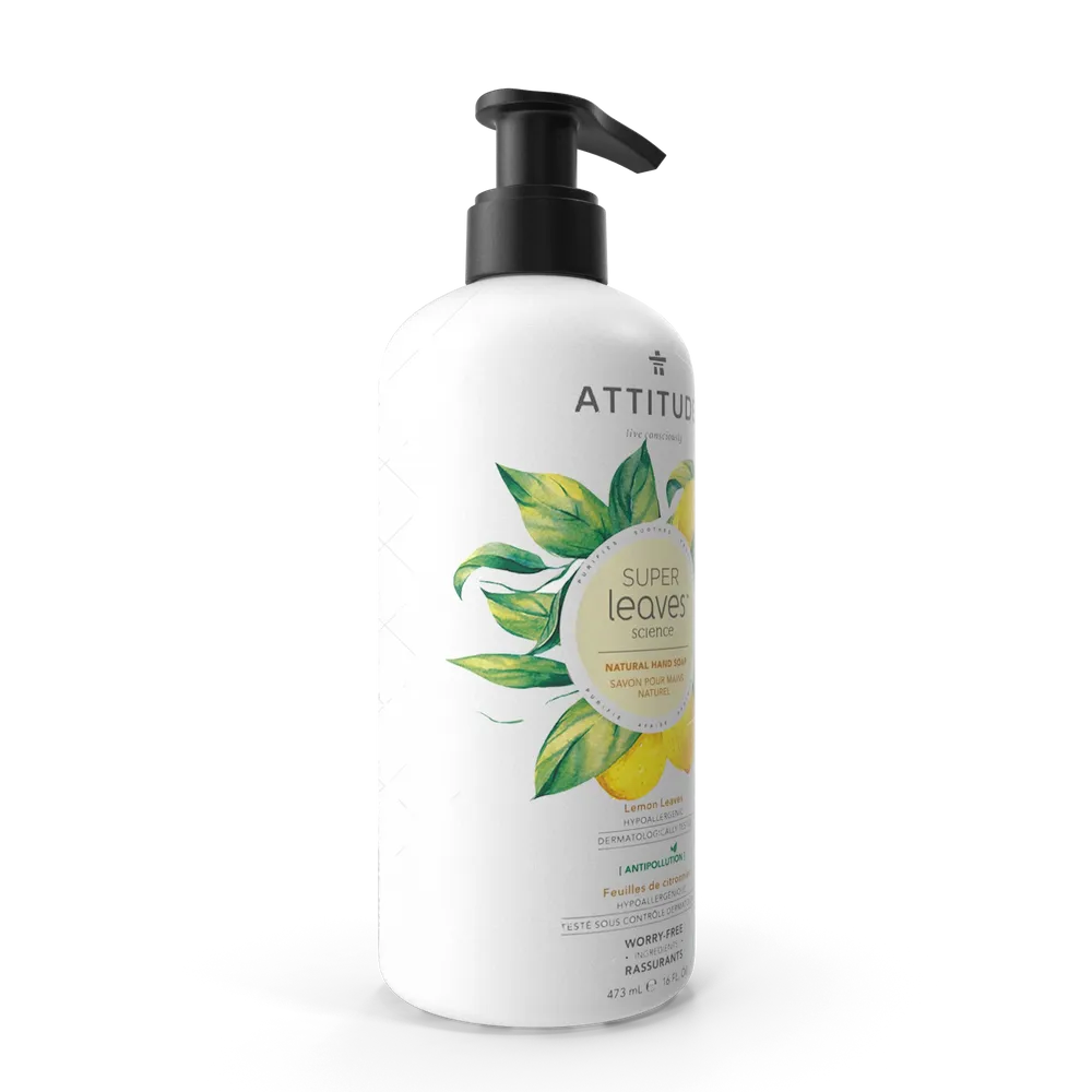Savon pour les mains Attitude Super Leaves