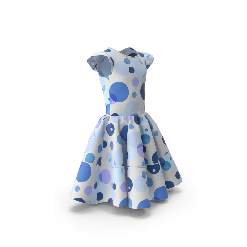 Robe bleue