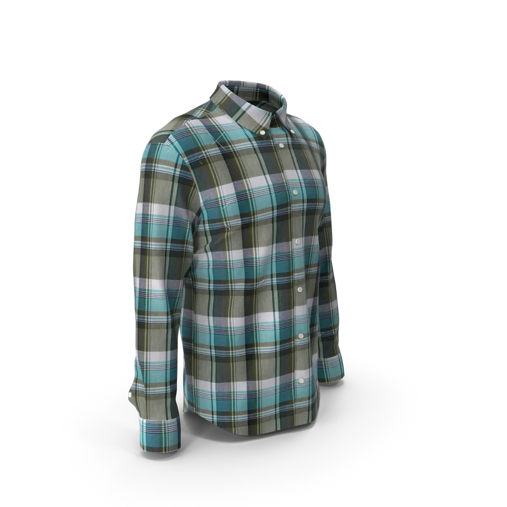 Chemise à carreaux pour hommes