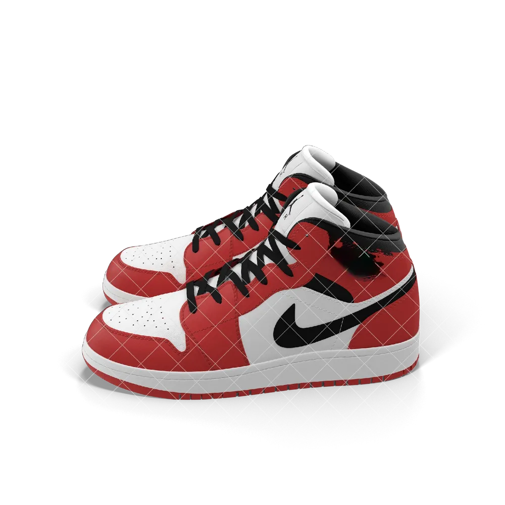Nike Air Jordan 1 Rouge et Noir