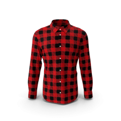 Man Plaid Shirt